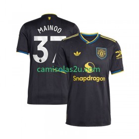 Camisolas de futebol Manchester United Kobbie Mainoo 37 Equipamento 3ª 2025/26 Manga Curta